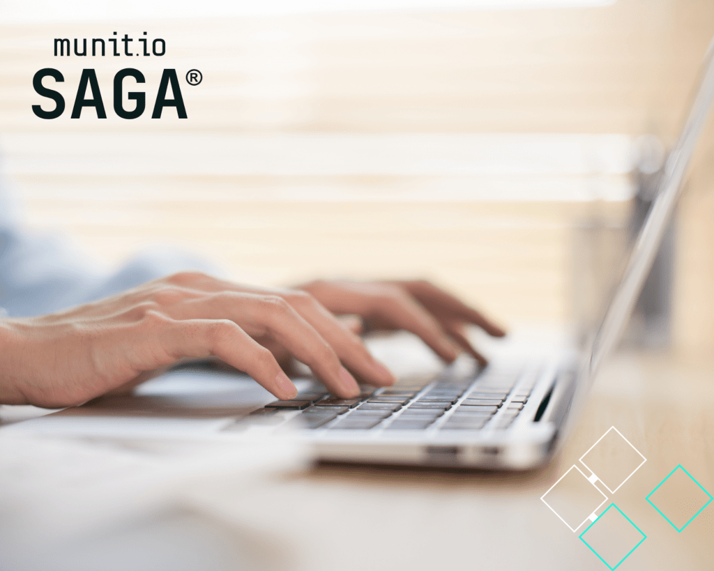 Hands typing on a laptop keyboard, symbolizing digital defense strategies against the hacktivism cyber threat,.