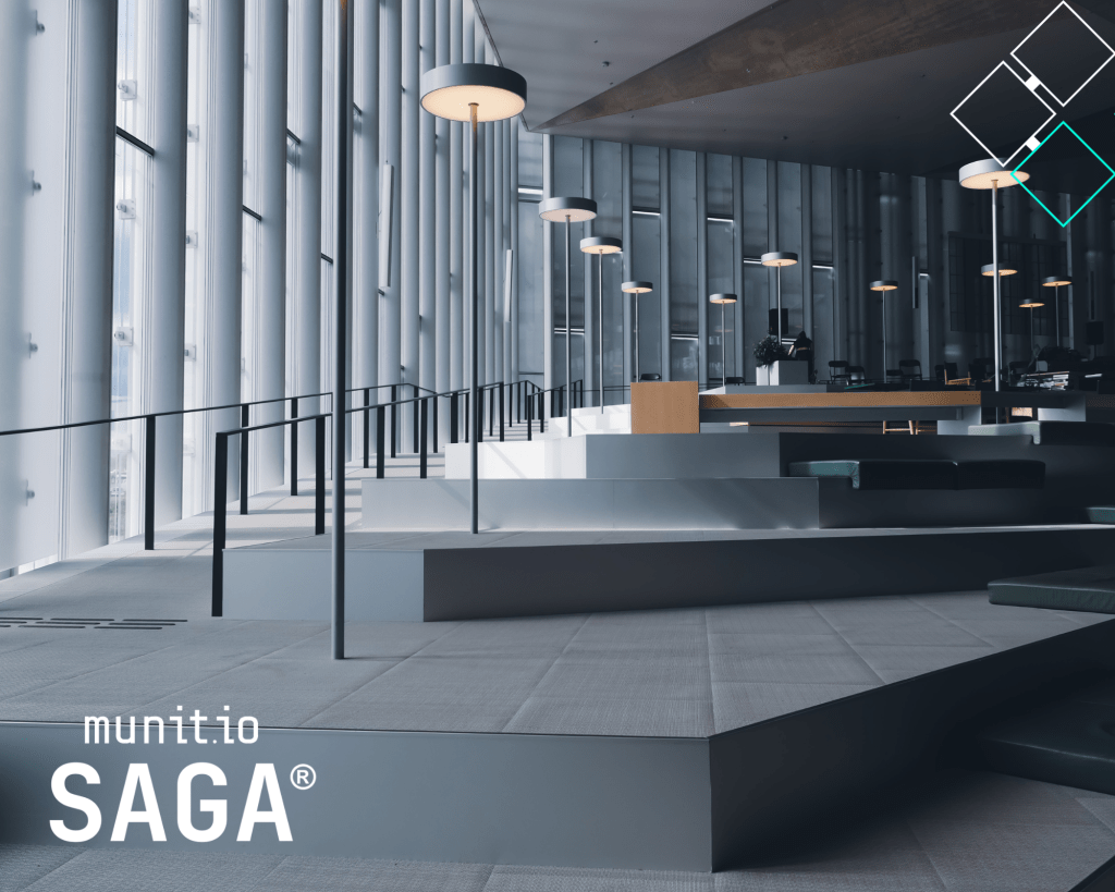 Modern office interior with large windows and structured design, reflecting transparency and control—core principles behind what is cyber exposure management in securing digital environments.