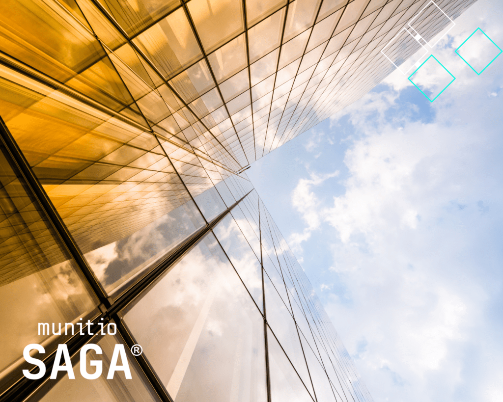 A tall glass corporate building reflecting the sky represents digital trust and corporate environments where understanding How to detect fake online stores helps protect brands, customers, and online transactions.